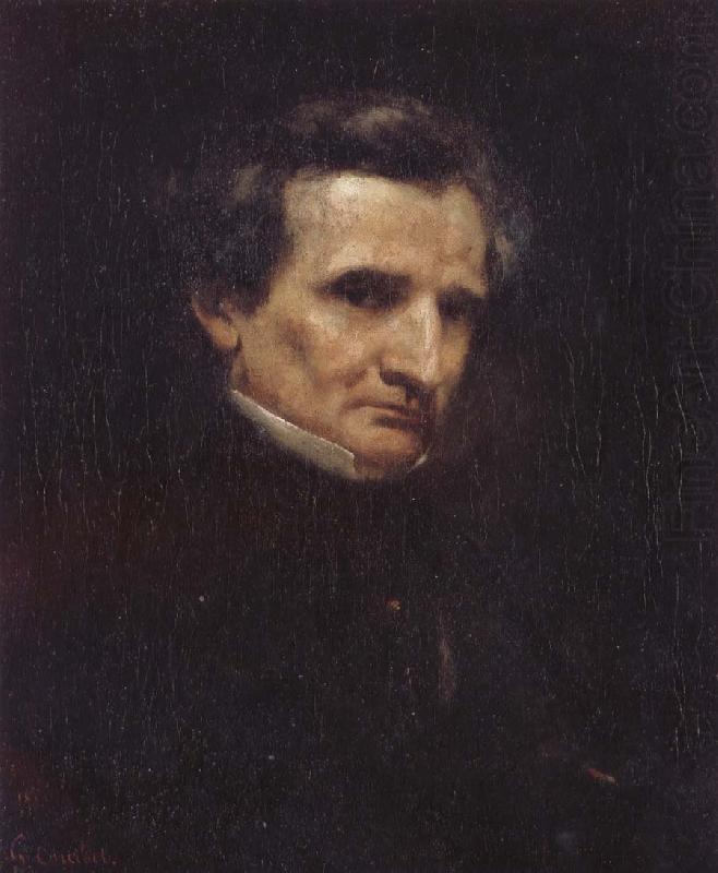 Portrait of Hector Berlioz, Gustave Courbet